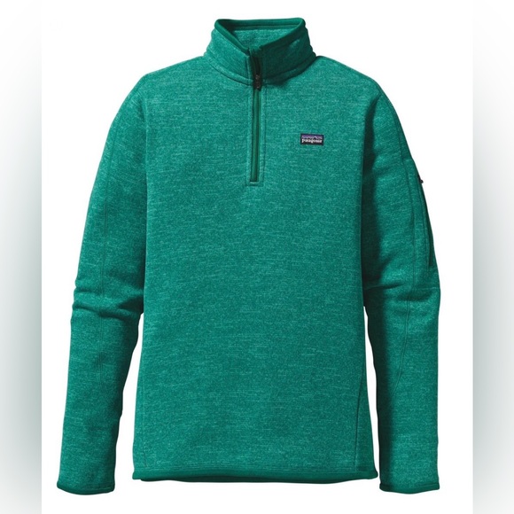 Patagonia Sweaters - Women’s Patagonia XS 1/4 Zip Better Sweater in Light Aquarium/Teal